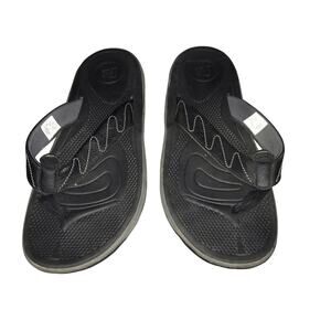 Merrel black flip flop size 13